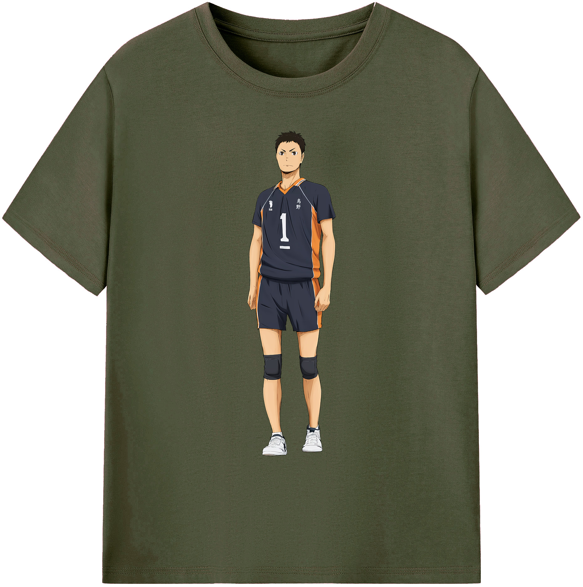 （画像用） ハイキュー!! Haikyu!! 綿100％ メンズ半袖Tシャツ｜肌触りやわらか＆通気性